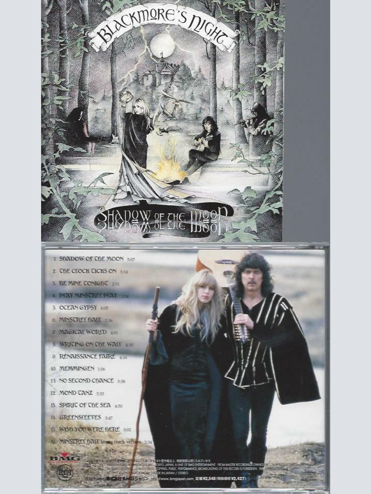 CD-- Blackmore's Night Shadow of the Moon // Japan / no Obi