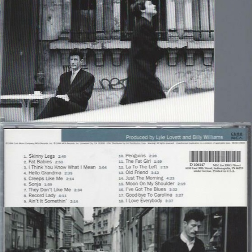 CD Lyle Lovett  I Love Everybody  // USA
