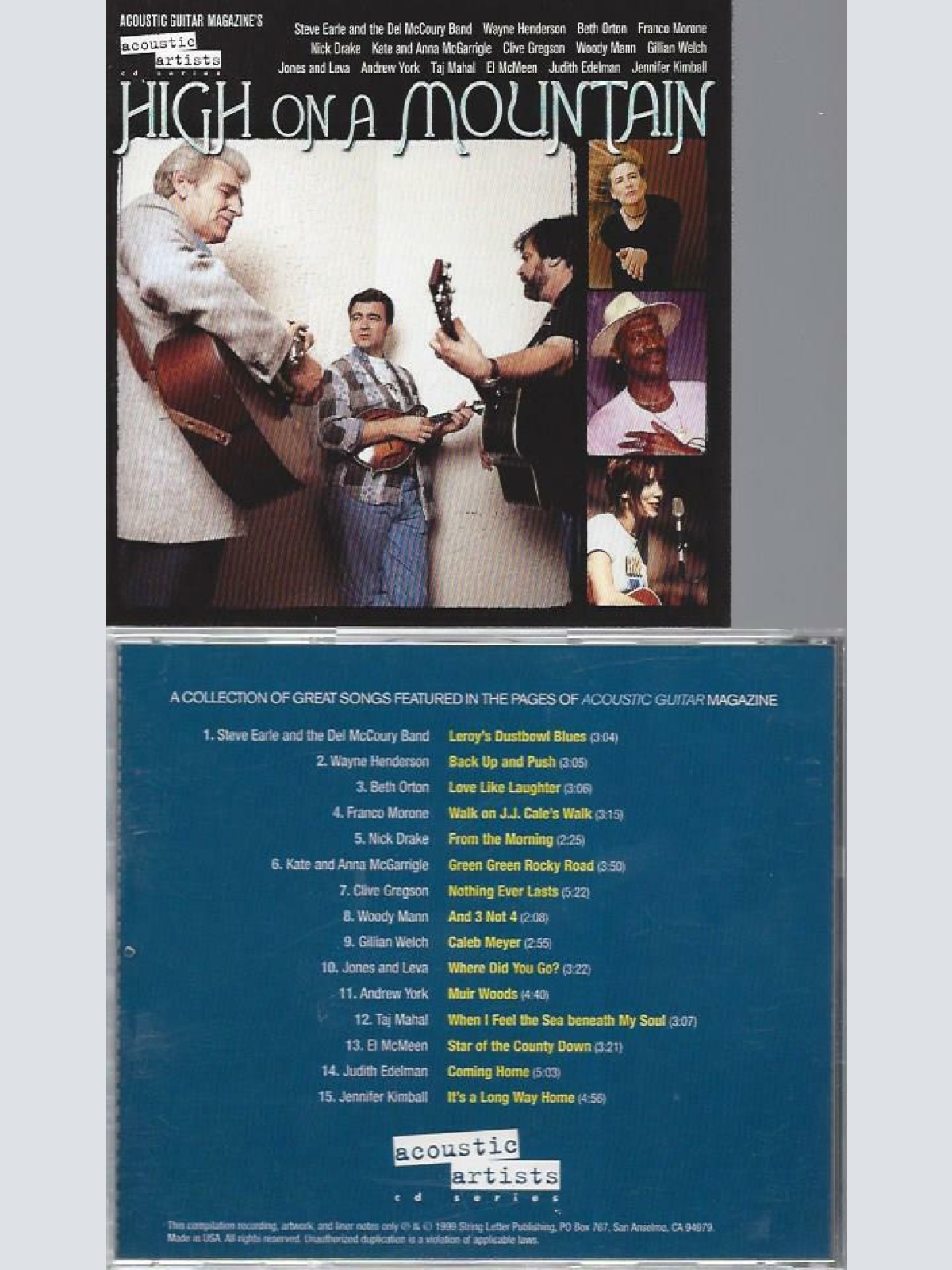 CD -- Various – High On A Mountain   // US