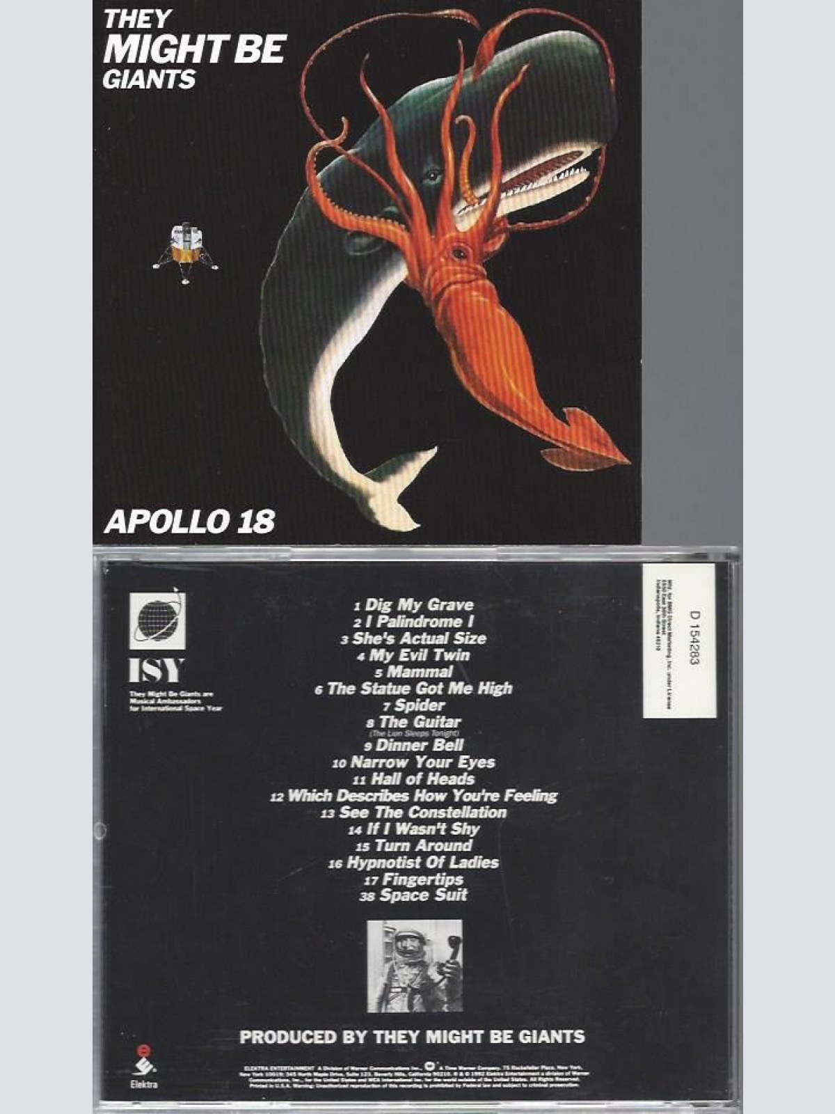 CD --  They Might Be Giants  Apollo 18