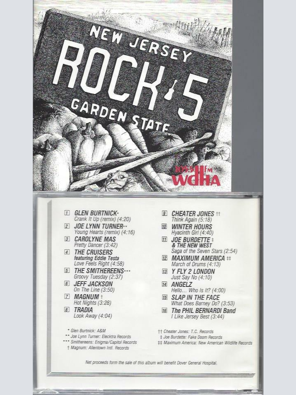 CD -- 105.5 WDHA: New Jersey Rock 5