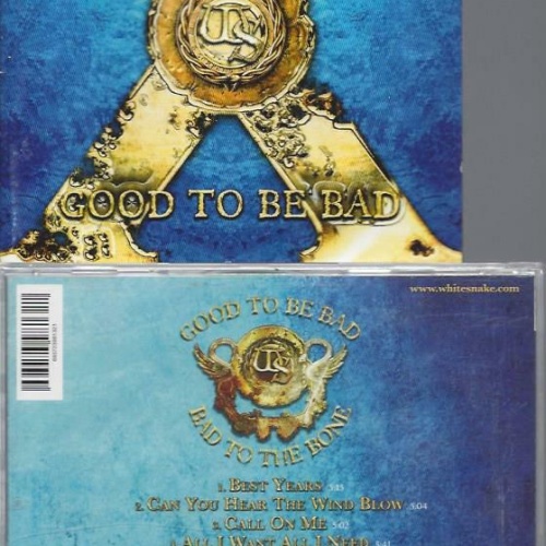 CD - Whitesnake Good to be Bad