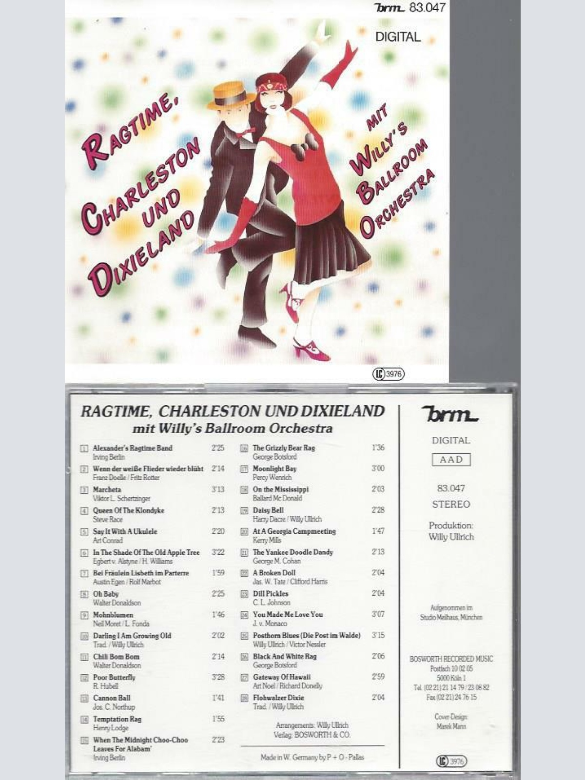 CD -Ragtime Charlston und Dixieland