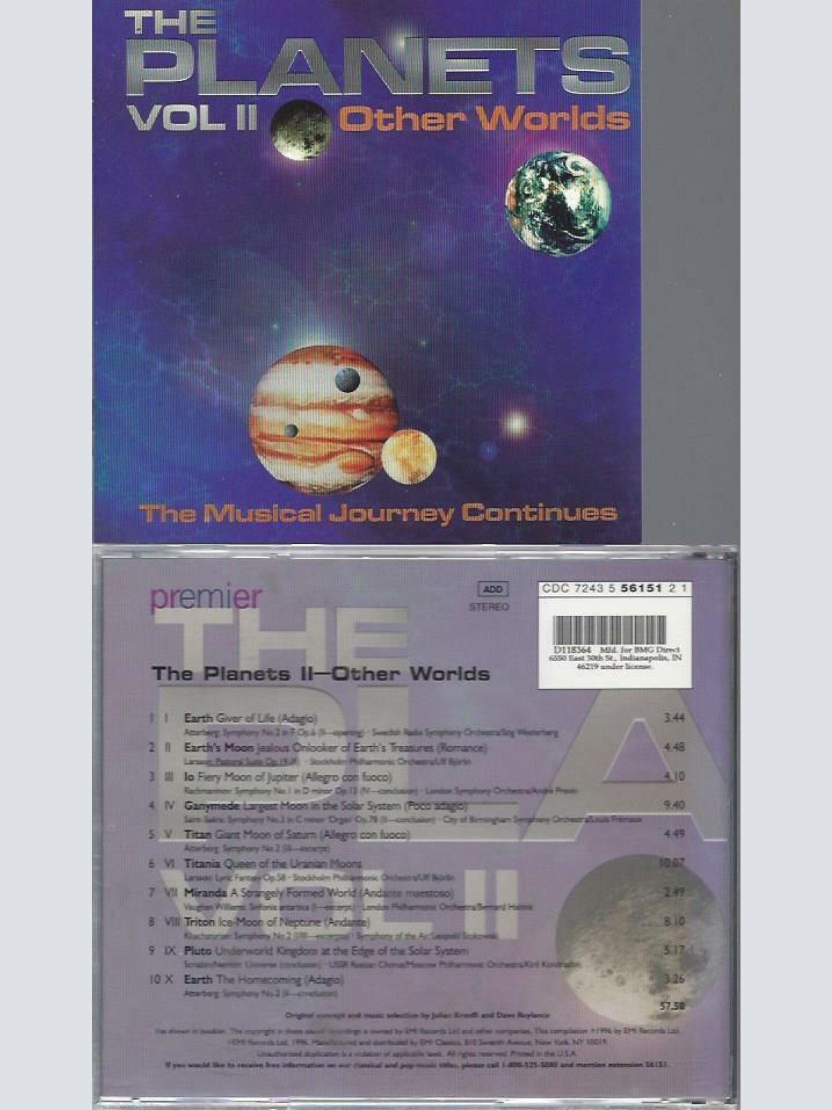 CD - The Planets VOL II (Other Worlds)