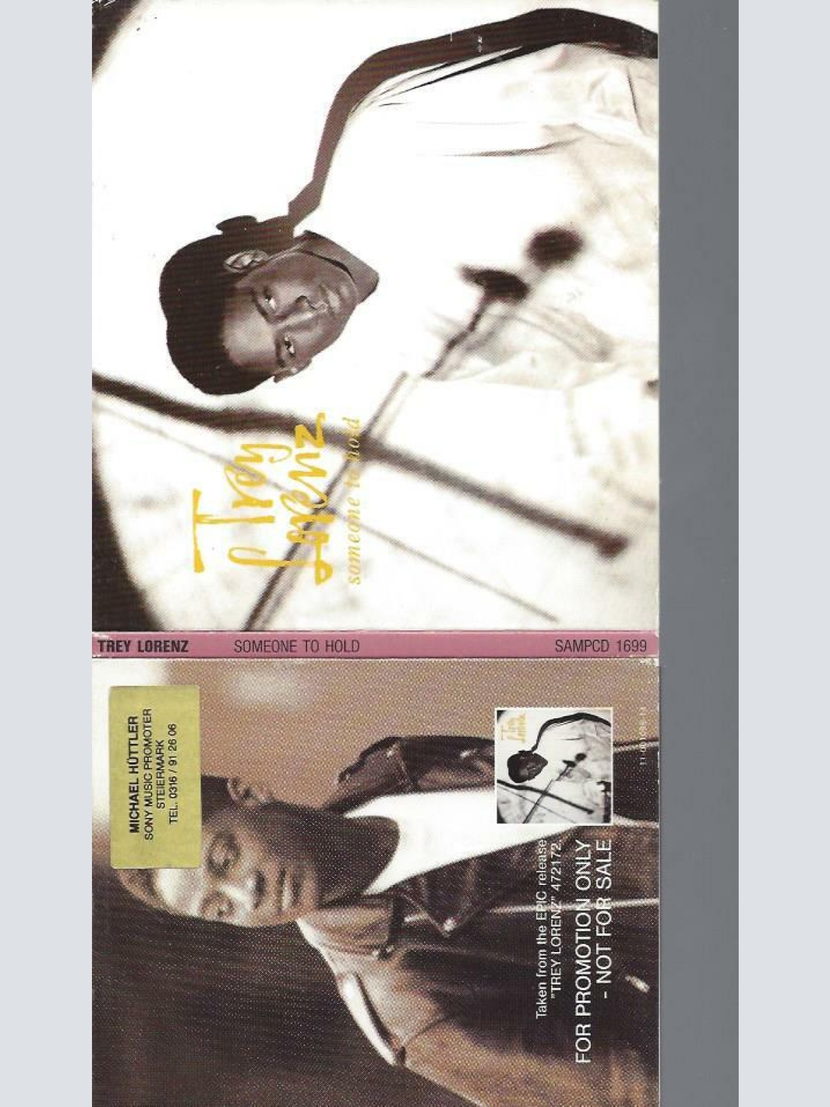 CD -- Trey Lorenz – Someone To Hold // Promo
