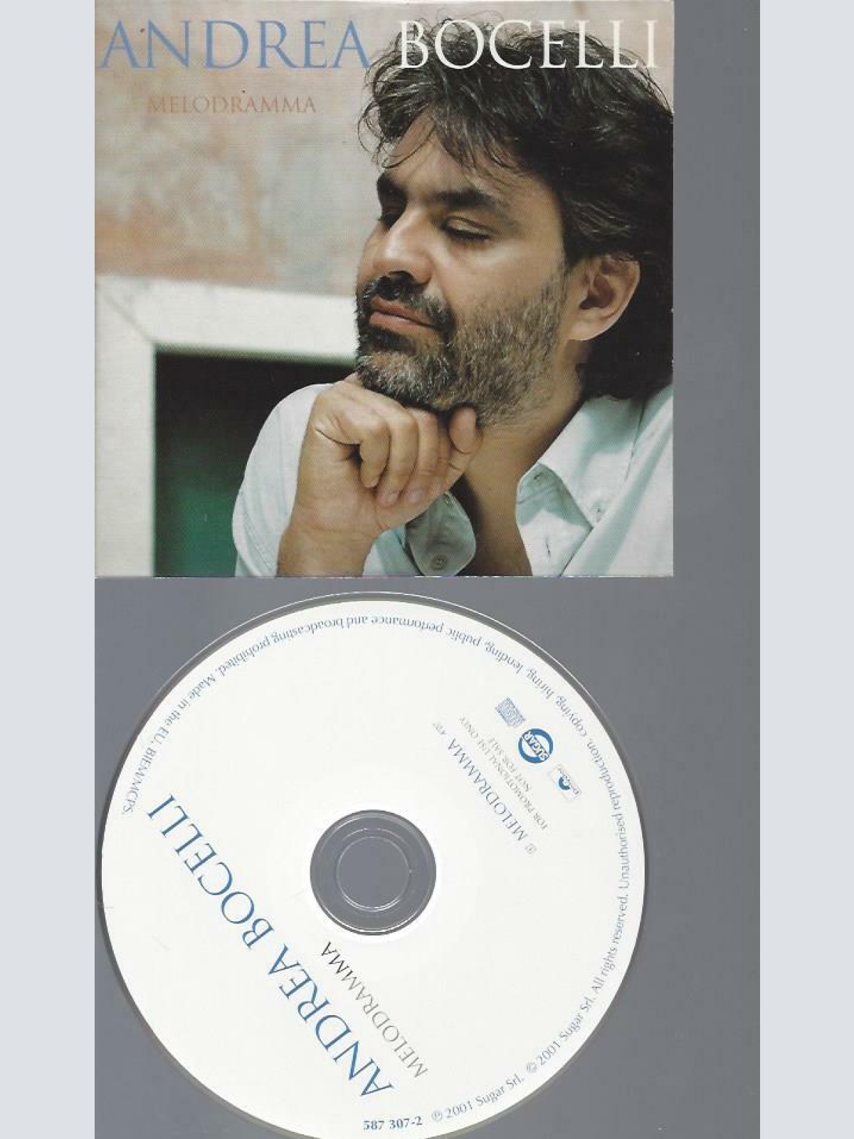 CD --Andrea Bocelli Melodramma   Promo