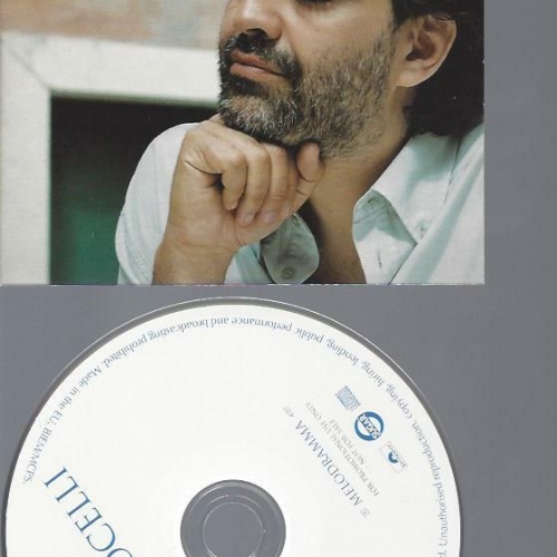 CD --Andrea Bocelli Melodramma   Promo