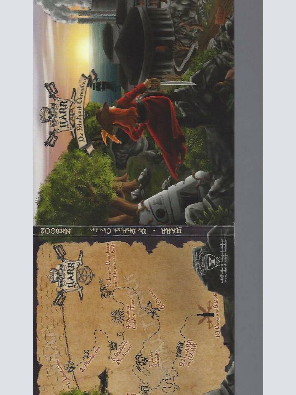 CD --  Yarr  Die Stadtpark Chroniken