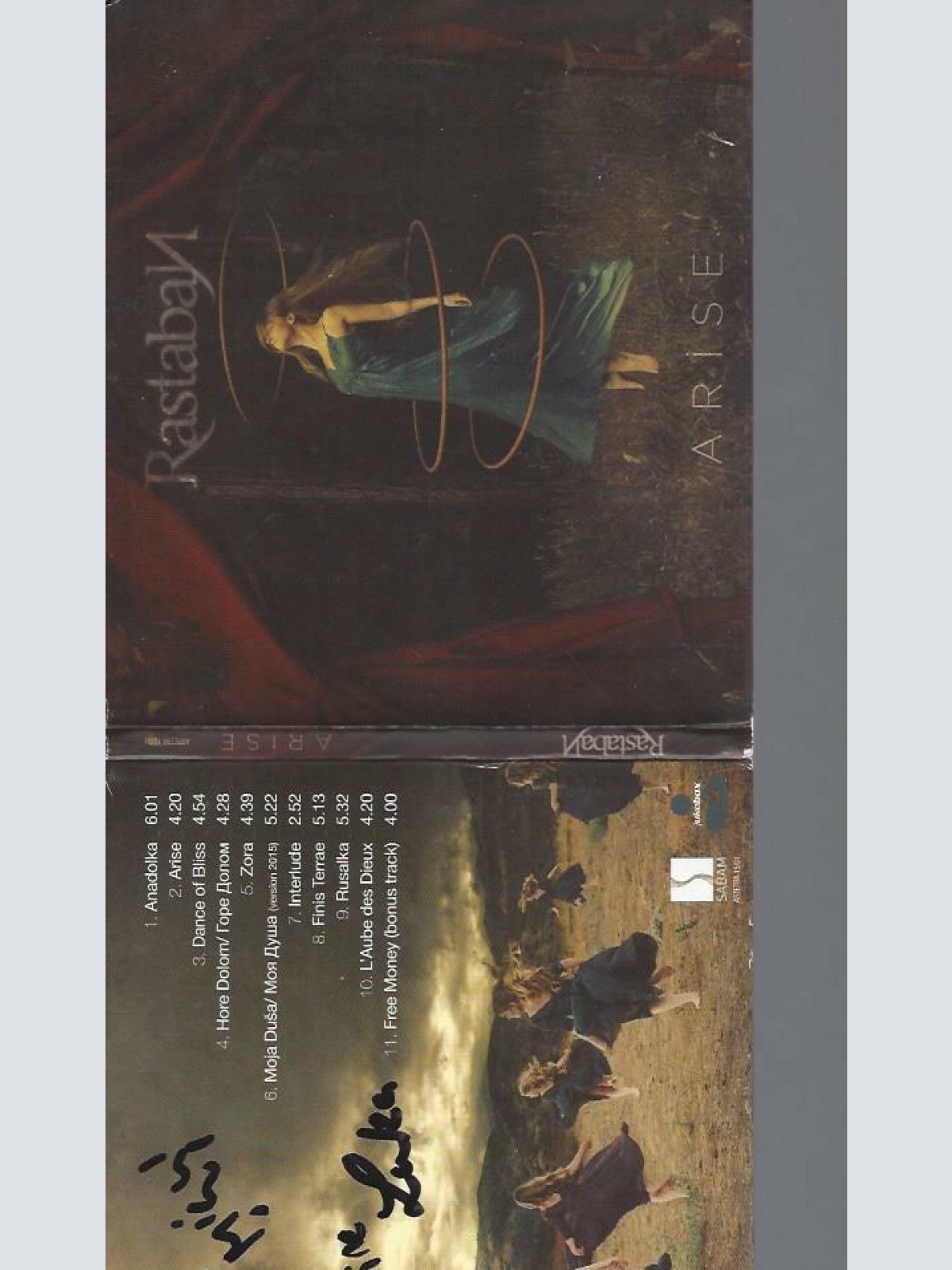 CD --  Rastaban – Arise  // Signed
