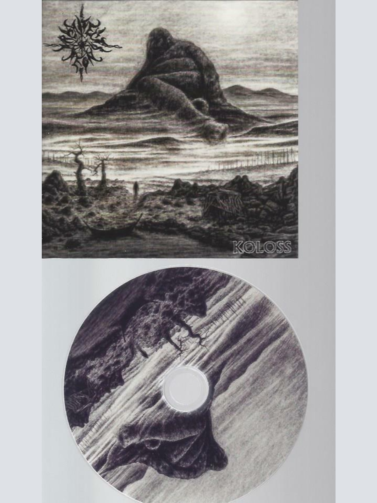 CD -- Koloss  where wolves go to die // Cardsleeve
