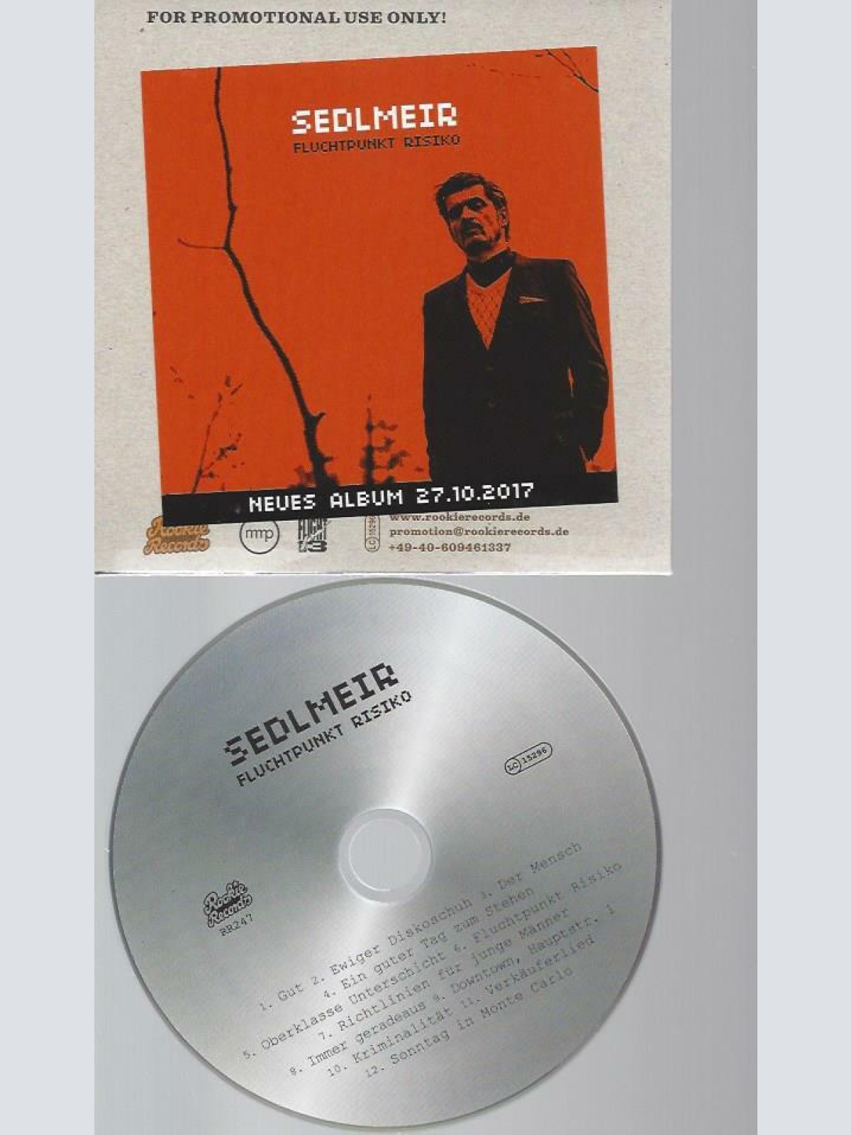 CD --   Sedlmeir  Fluchtpunkt Risiko  // Promo