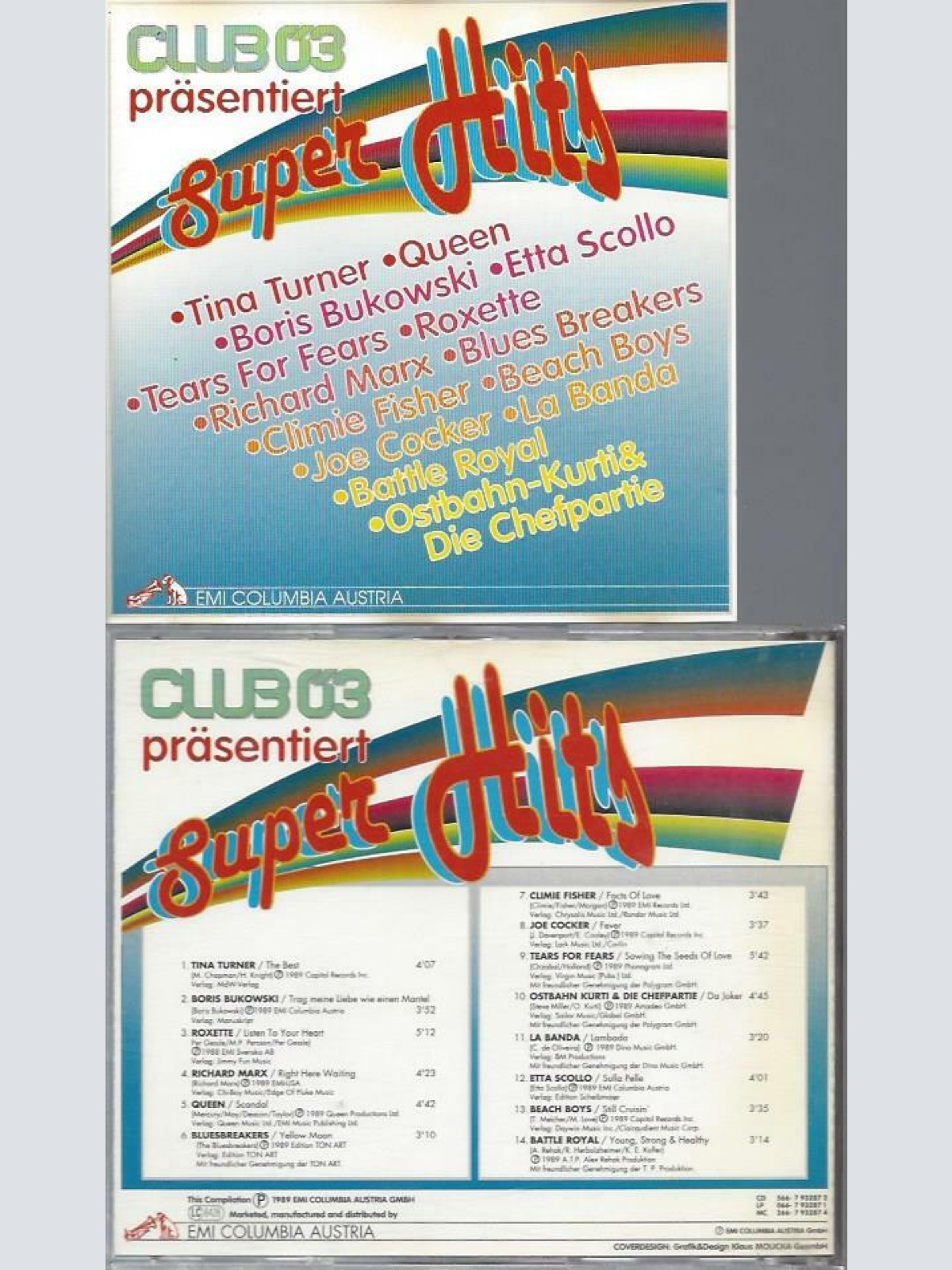 CD --Swinging Old Fashion Joerg Reiter Trio / Ostbahn Kurti /Queen / Bluesbreake