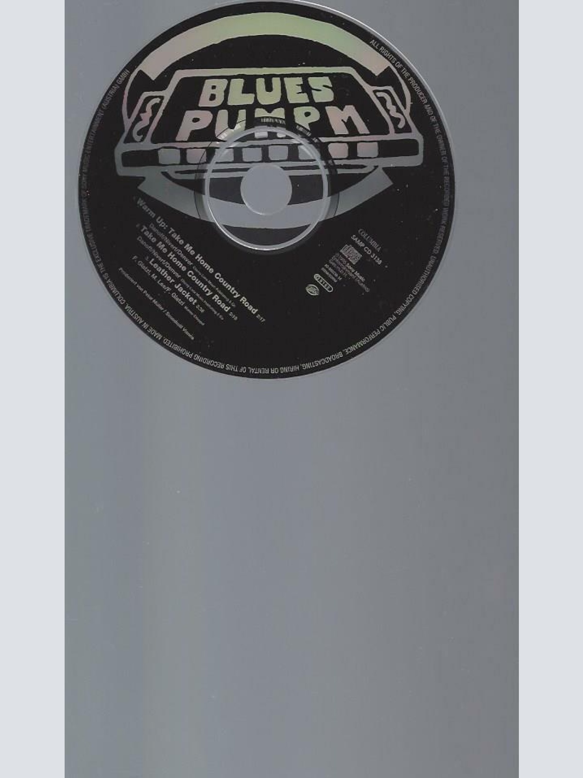 CD - BluesPumpm  Take me Home Country Road / Promo