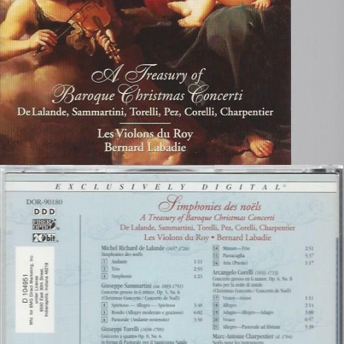 CD --Simphonies Des Noels Les Violins Du Roy Labadie