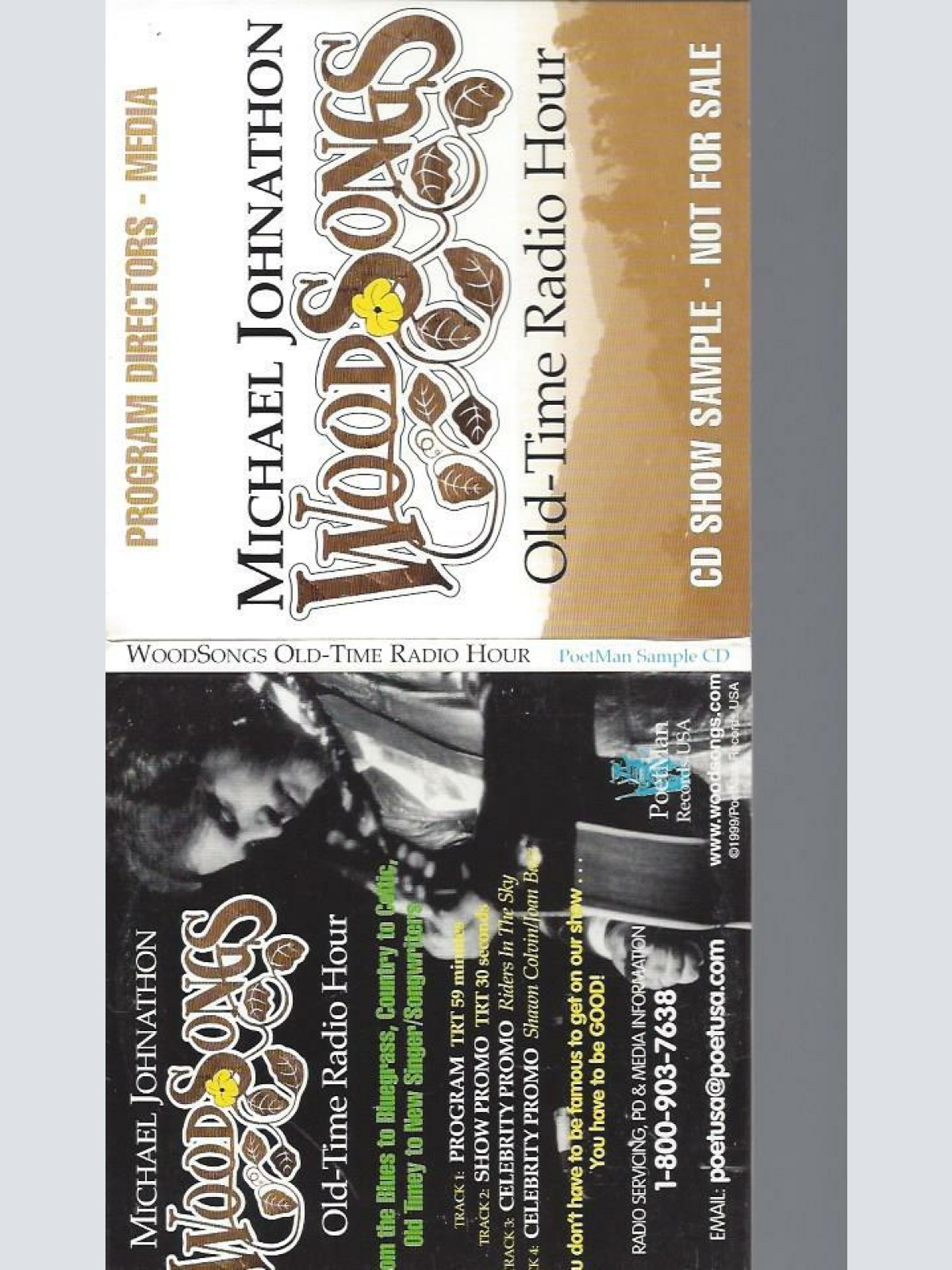 CD - Michael Johnathon Wood Music  / Promo