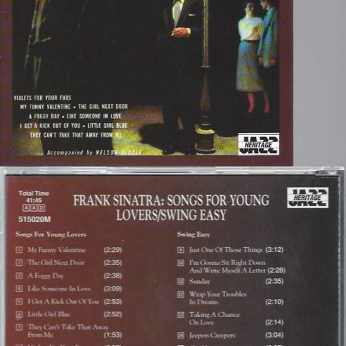 CD -Frank Sinatra Songs for Young Lovers