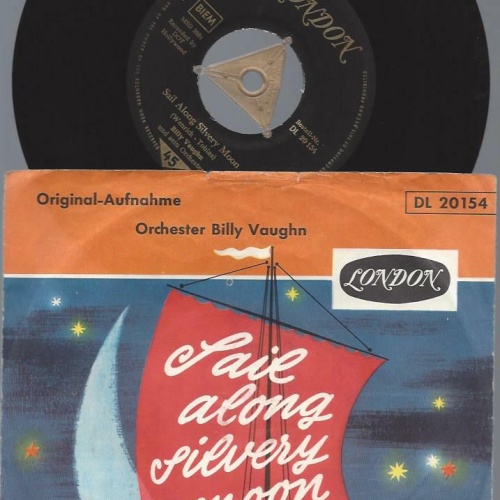 7"     Orchester Billy Vaughn*  Sail Along Silvery Moon