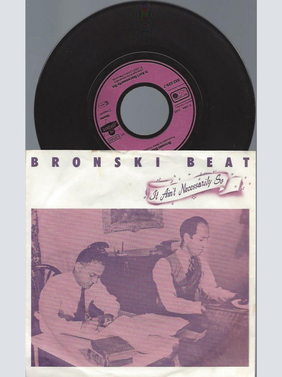 7"   Bronski Beat  It Ain't Necessarily So