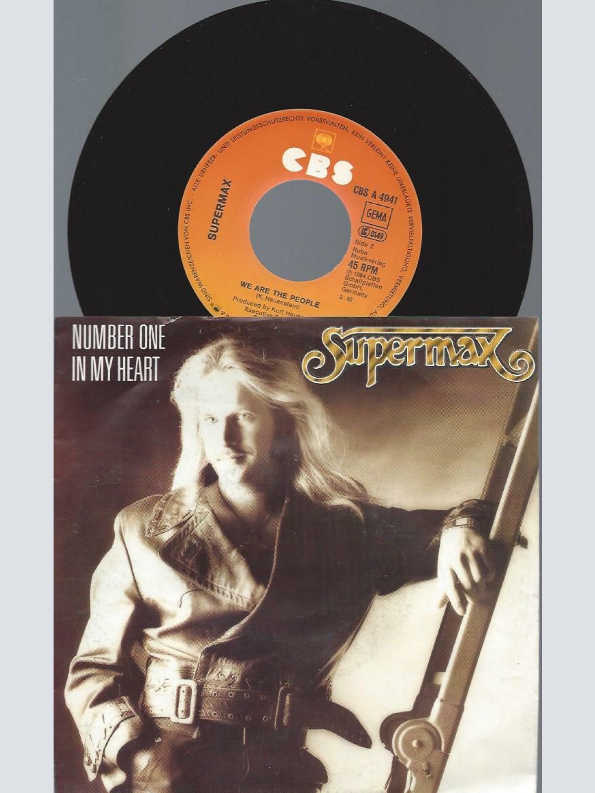 7"     Supermax  Number One In My Heart