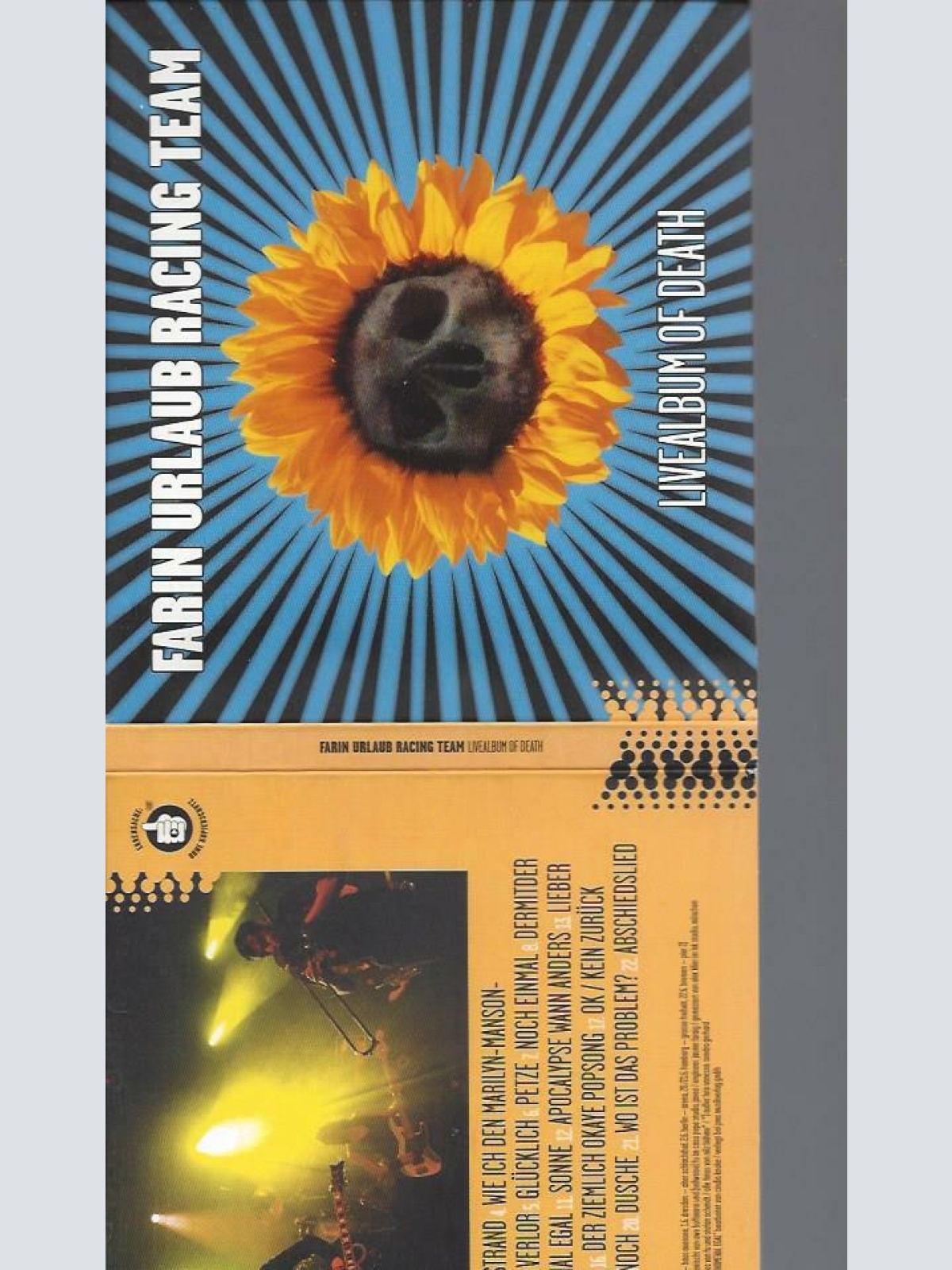 CD -Farin Urlaub Racing Team Livealbum of Death