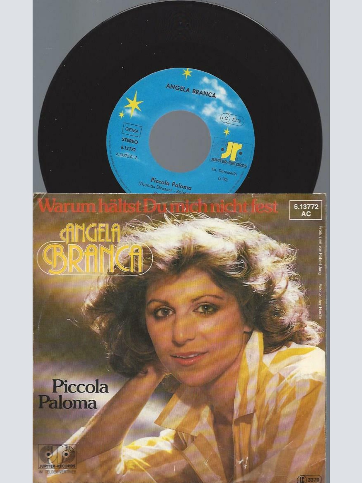 7"    Angela Branca  Warum Hältst Du Mich Nicht Fest