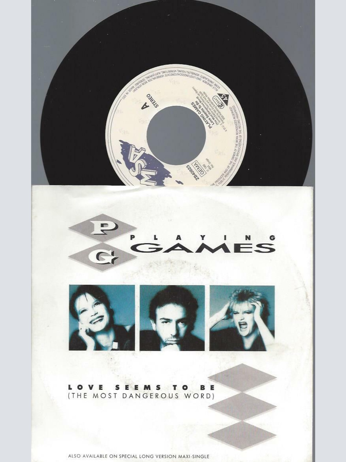 7"   Playing Games – Love Seems To Be