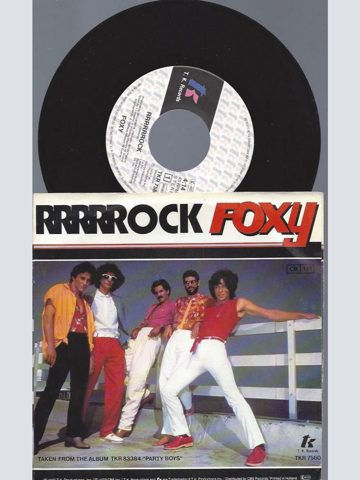 7"    Foxy – RRRRRRock