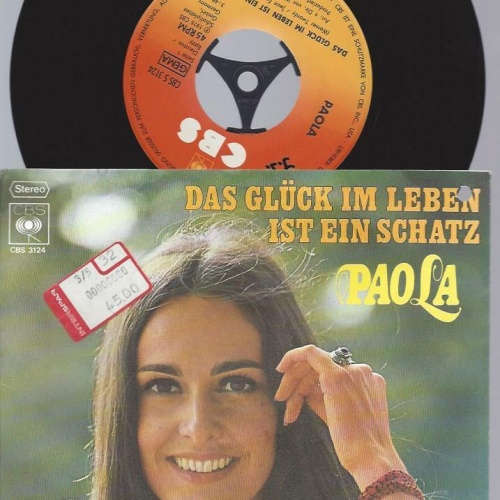 7"   Paola   Das Glück Im Leben Ist Ein Schatz