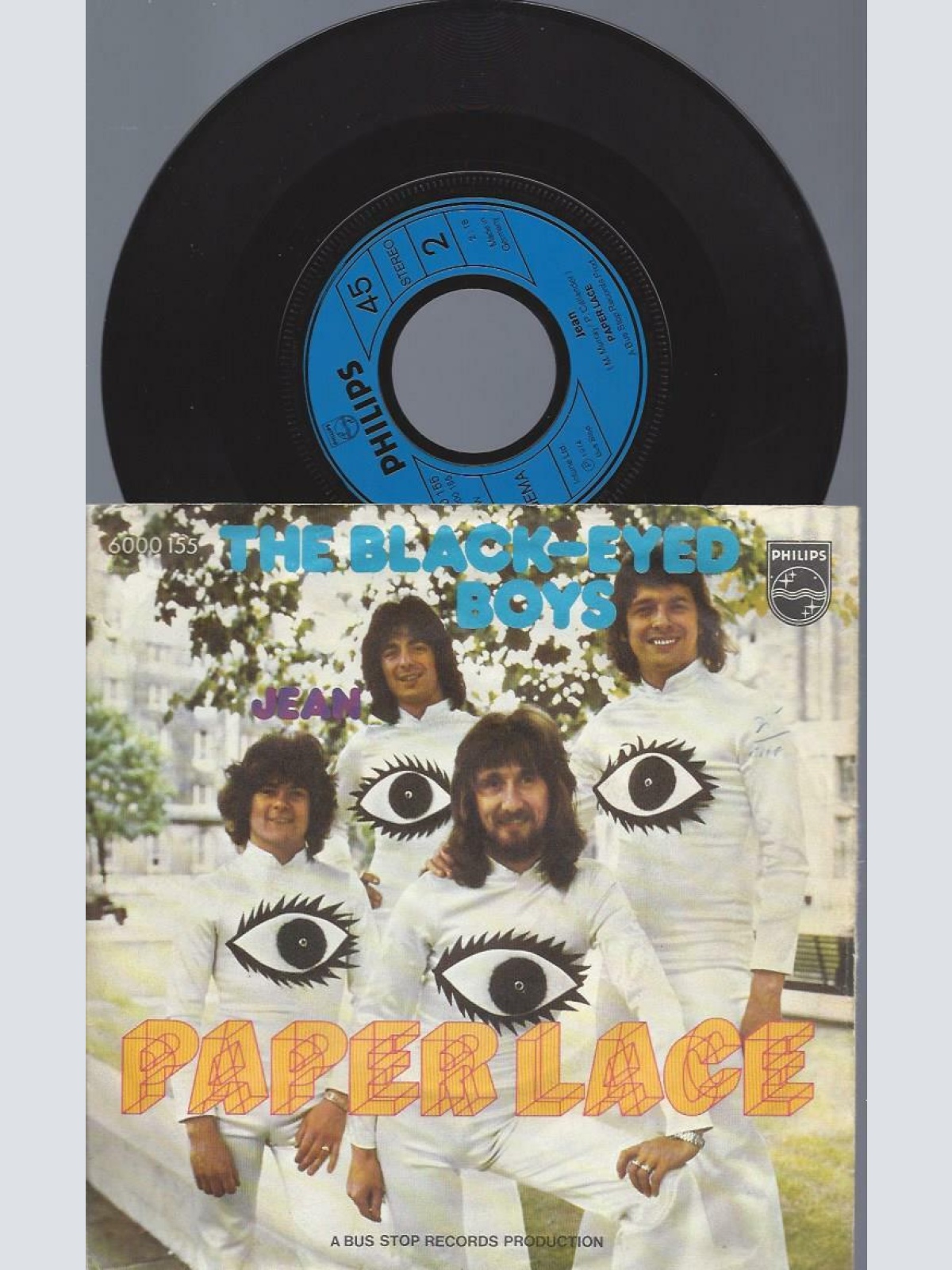 7"    Paper Lace  The Black-Eyed Boys