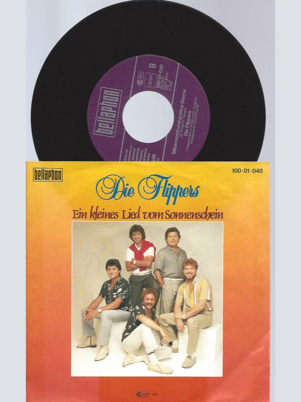 7"     Die Flippers  Ein Kleines Lied Vom Sonnenschein