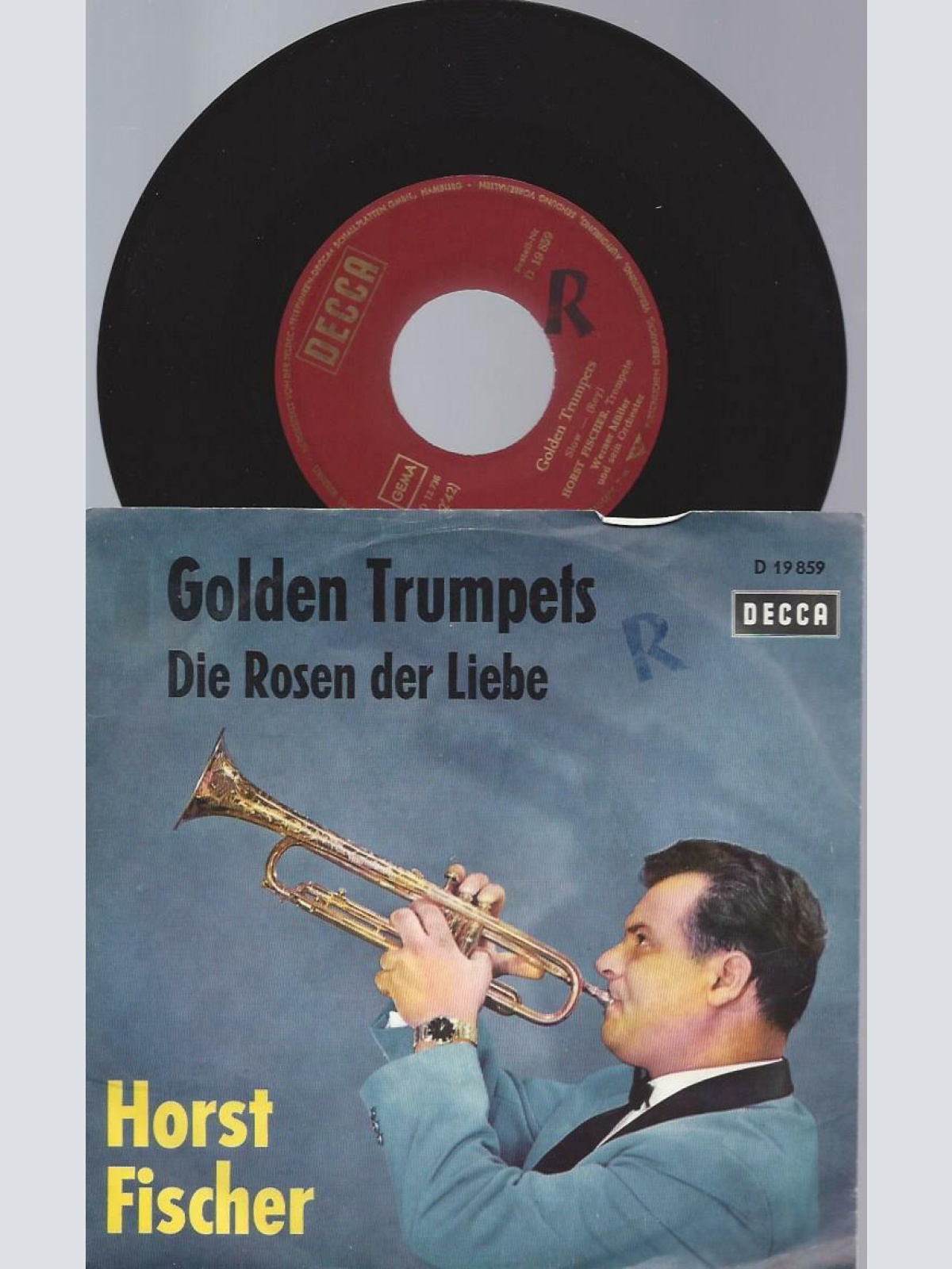 7"     Horst Fischer – Golden Trumpets