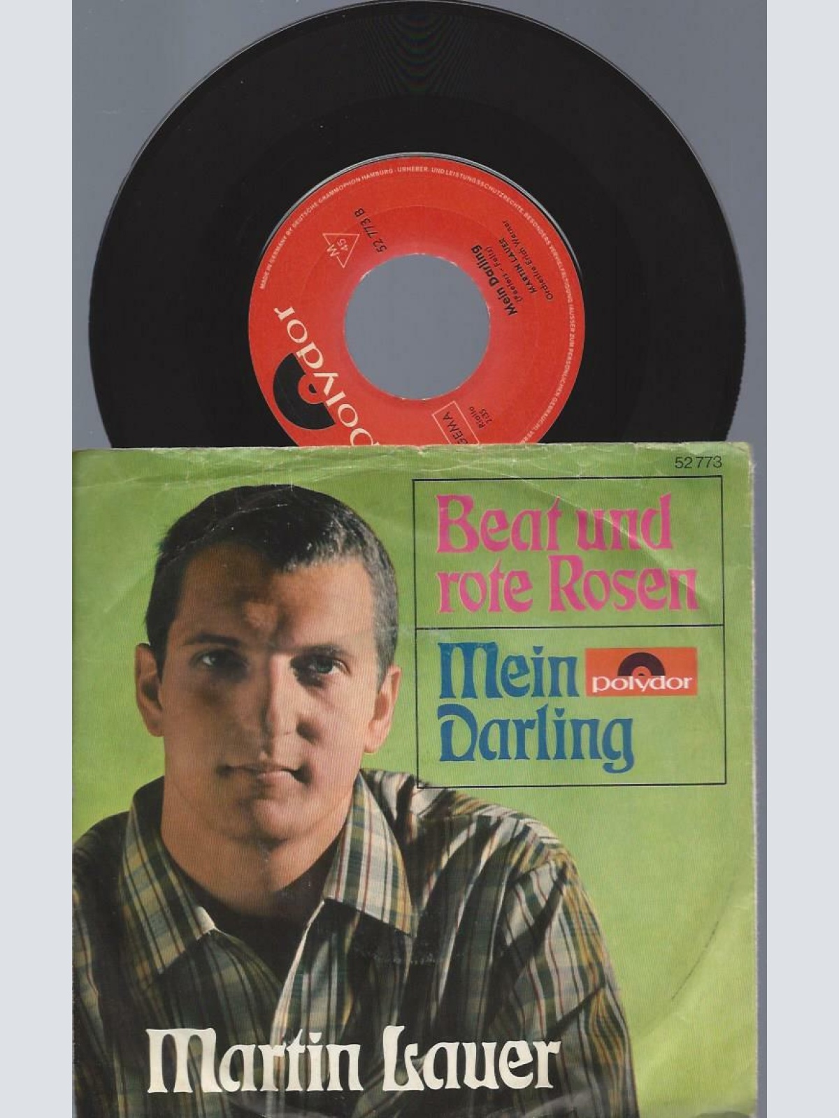 7"   Martin Lauer  Beat Und Rote Rosen