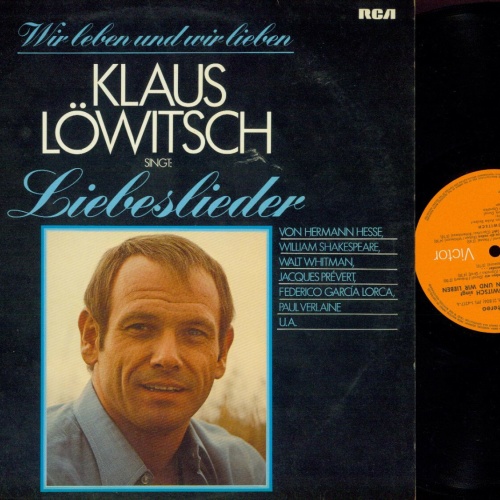 LP--   – Klaus Löwitsch Singt: Liebeslieder