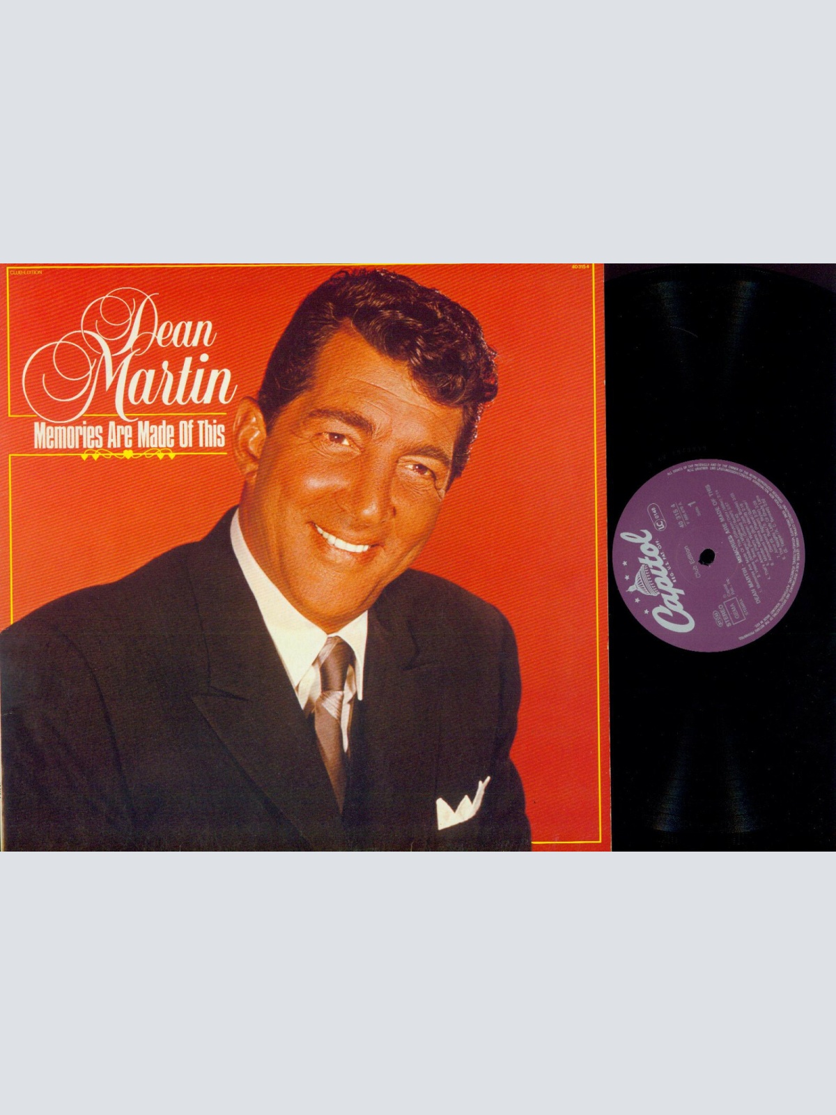 LP--  Dean Martin  Memories Are Made Of This