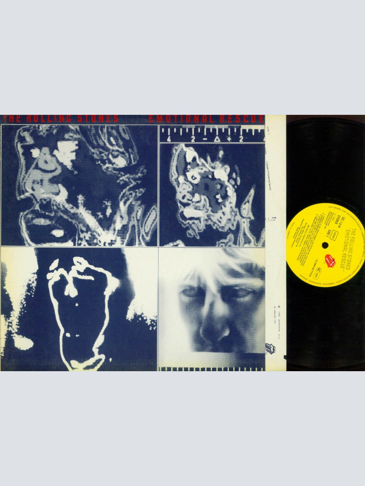 LP--  The Rolling Stones – Emotional Rescue  // OIS // DE