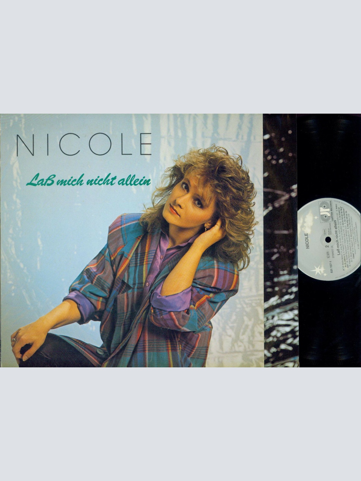 LP--  Nicole    Laß Mich Nicht Allein