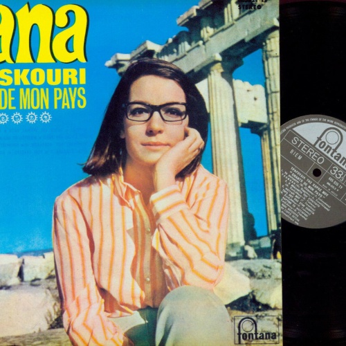 LP--  Nana Mouskouri  Chants De Mon Pays =    / Greece