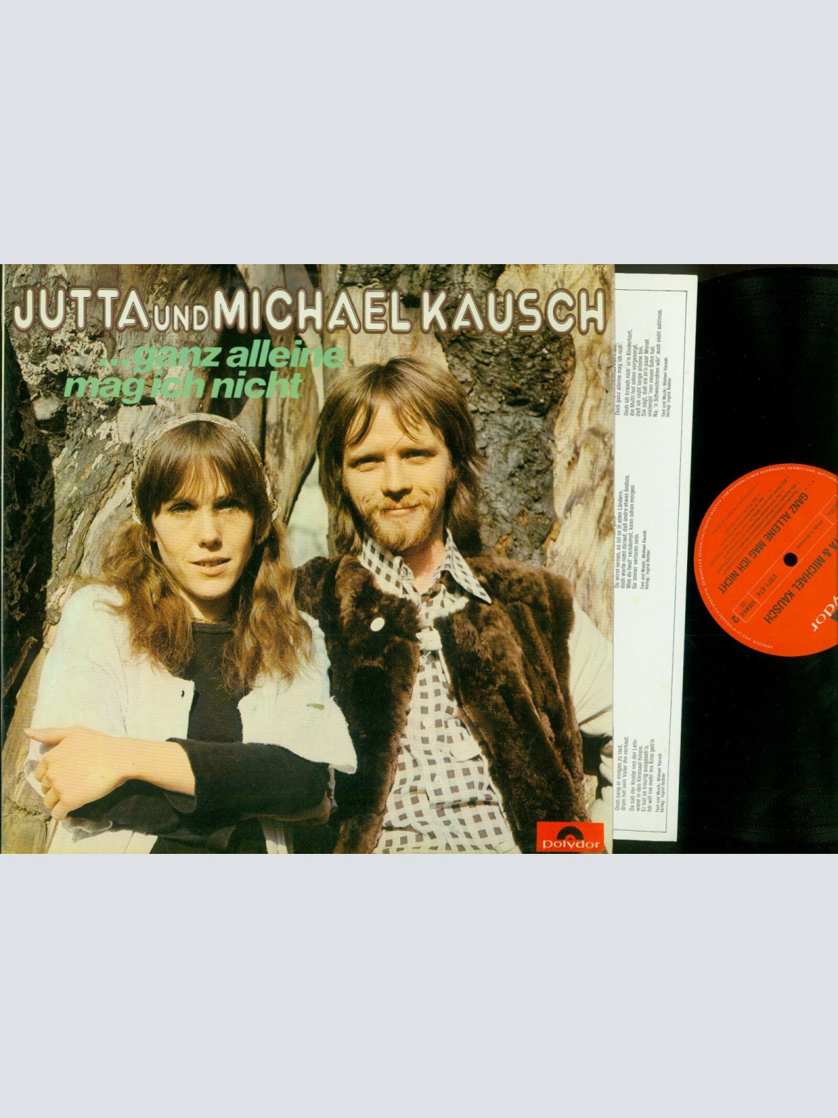 LP--  Jutta & Michael Kausch  ... Ganz Alleine Mag Ich Nicht