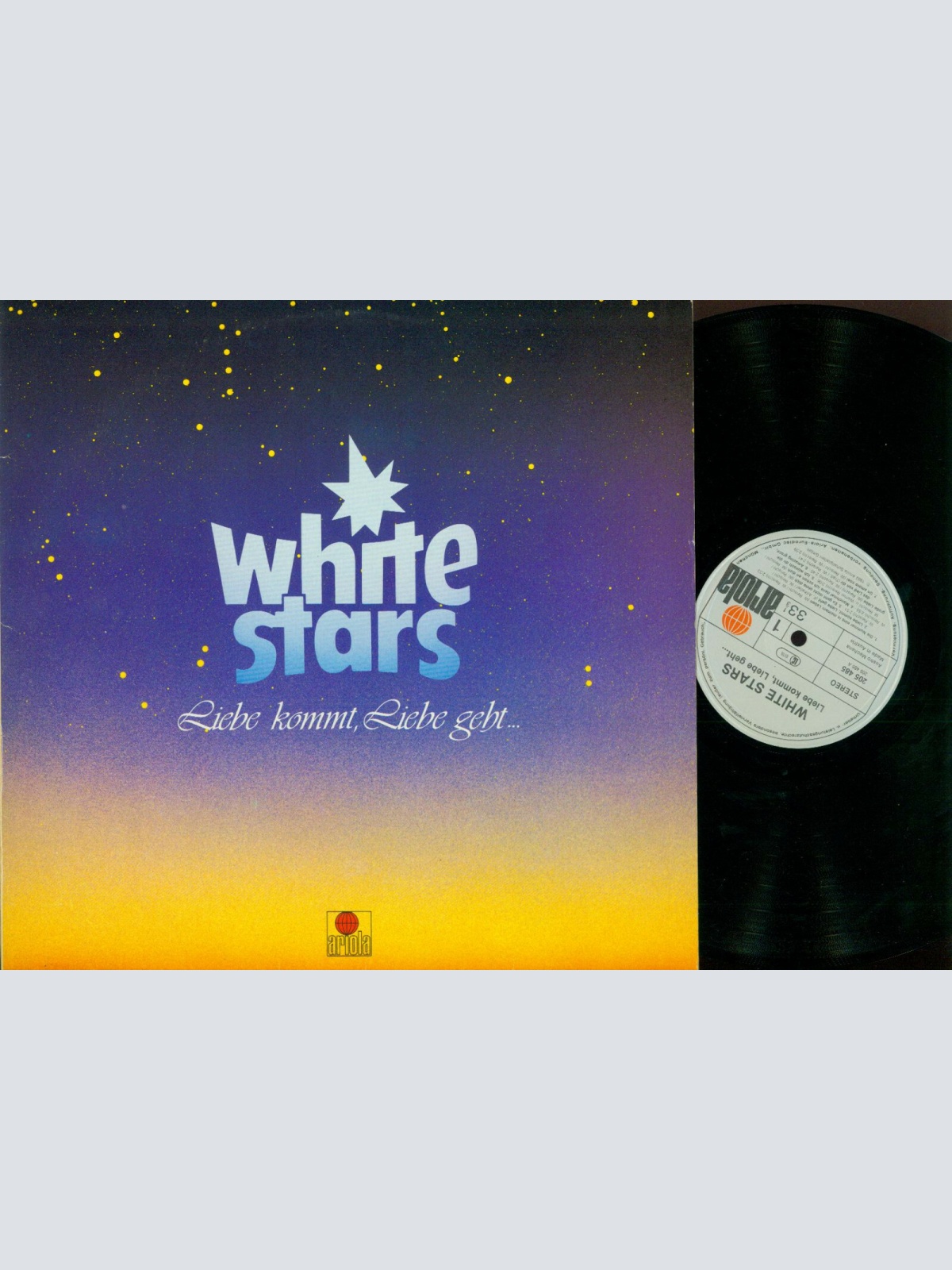 LP--   White Stars  Liebe kommt Liebe geht