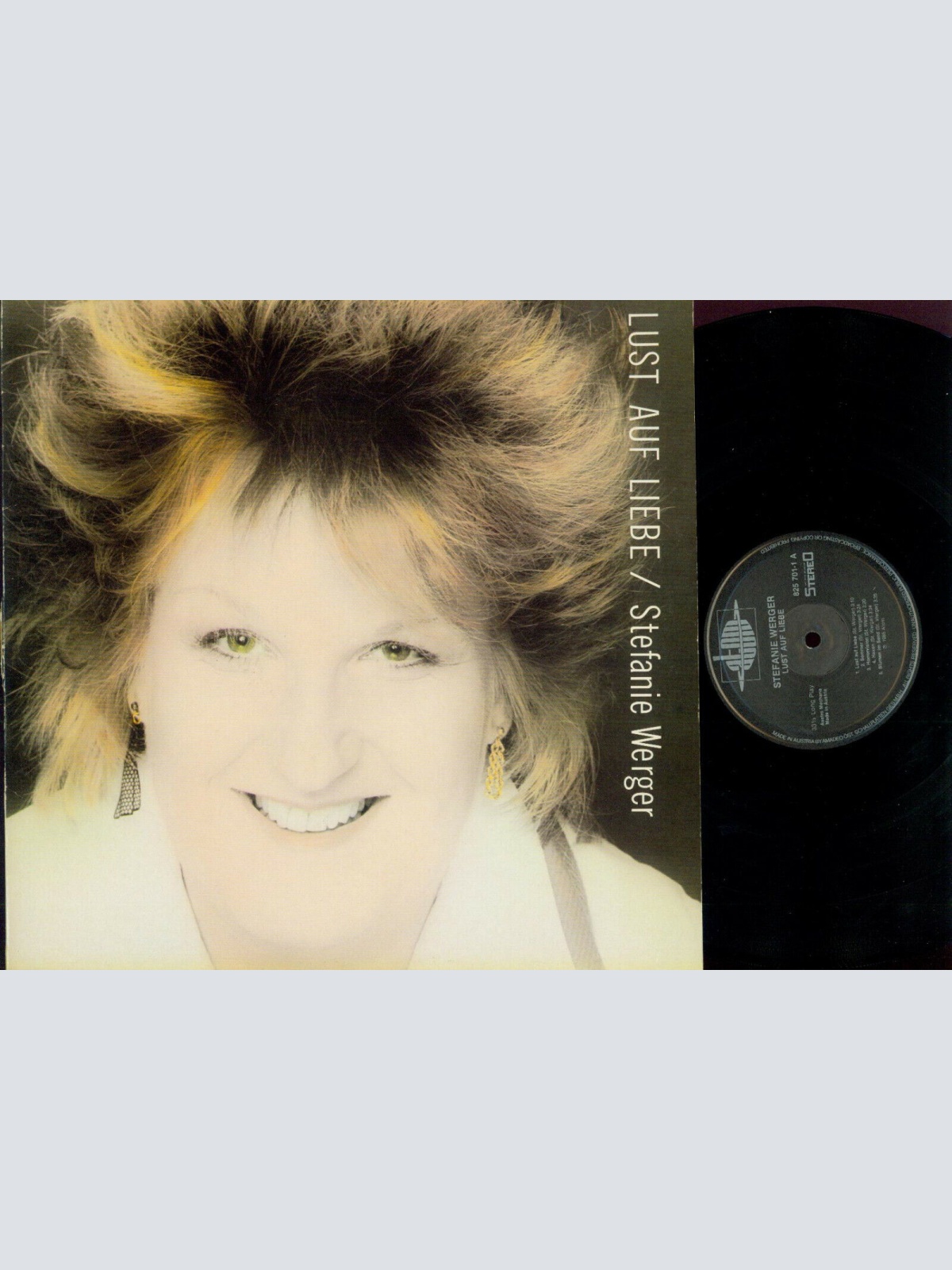 LP--  Stefanie Werger – Lust Auf Liebe