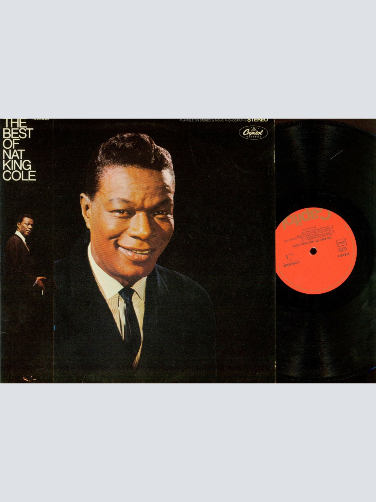LP-- Nat King Cole  The Best Of Nat King Cole