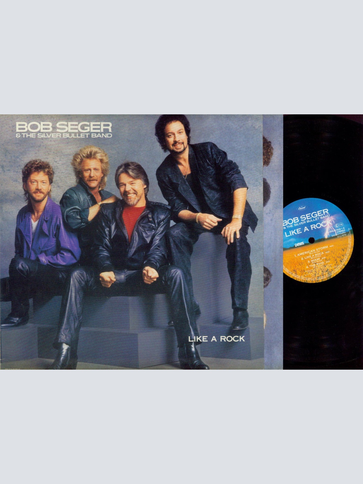 LP--    Bob Seger & The Silver Bullet Band  Like A Rock