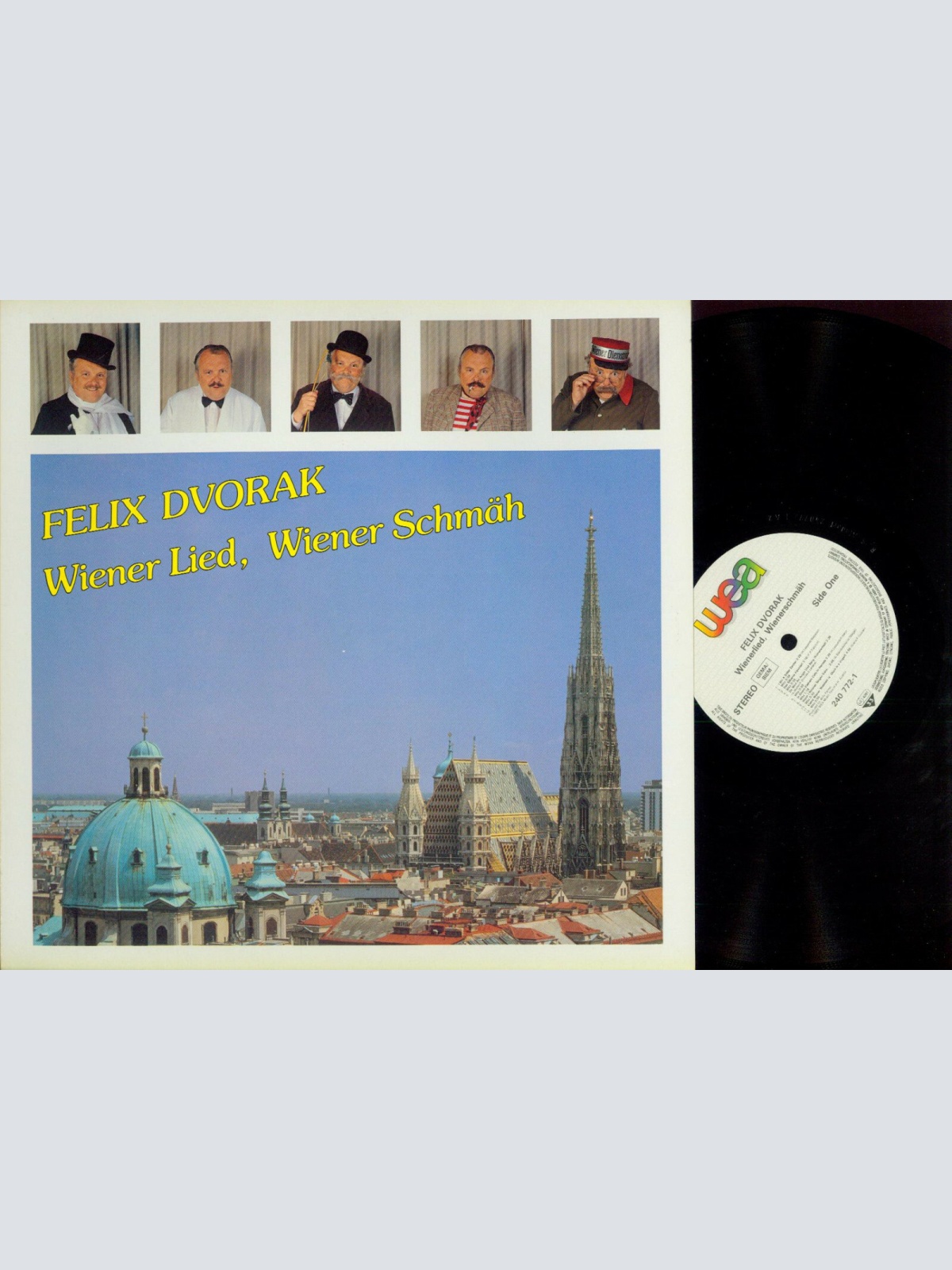 LP--   Felix Dvorak Wiener Lied Wiener Schmäh