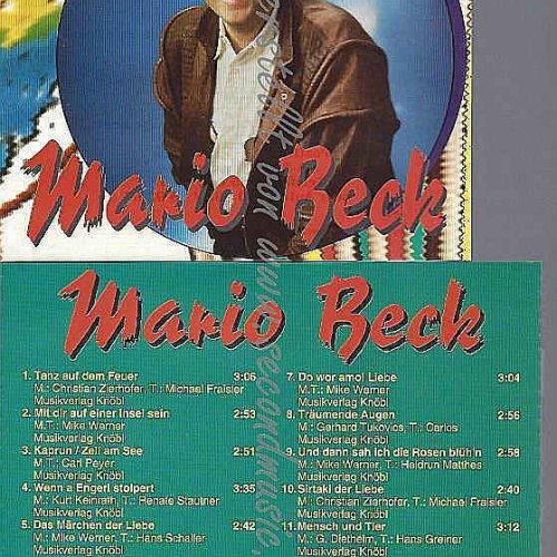 CD-- Mario Beck ..mit Dir auf einer Insel