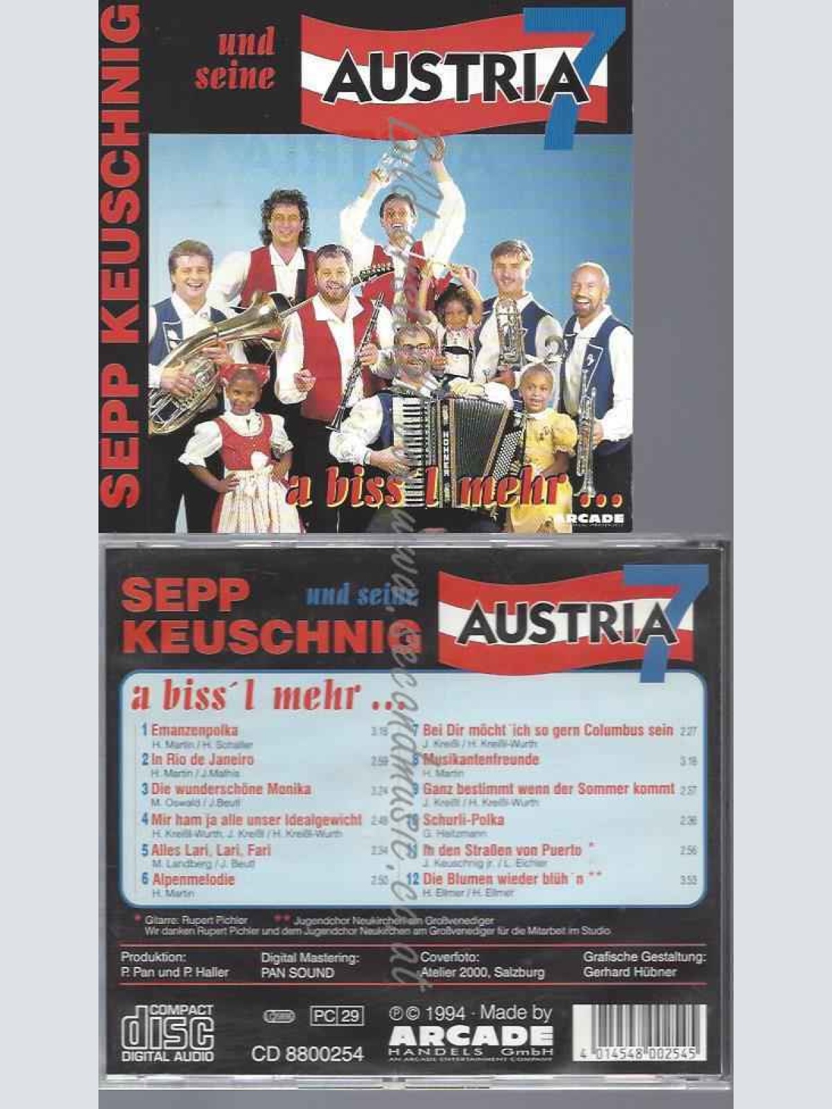 CD----Sepp Keuschnigg --a bissl mehr