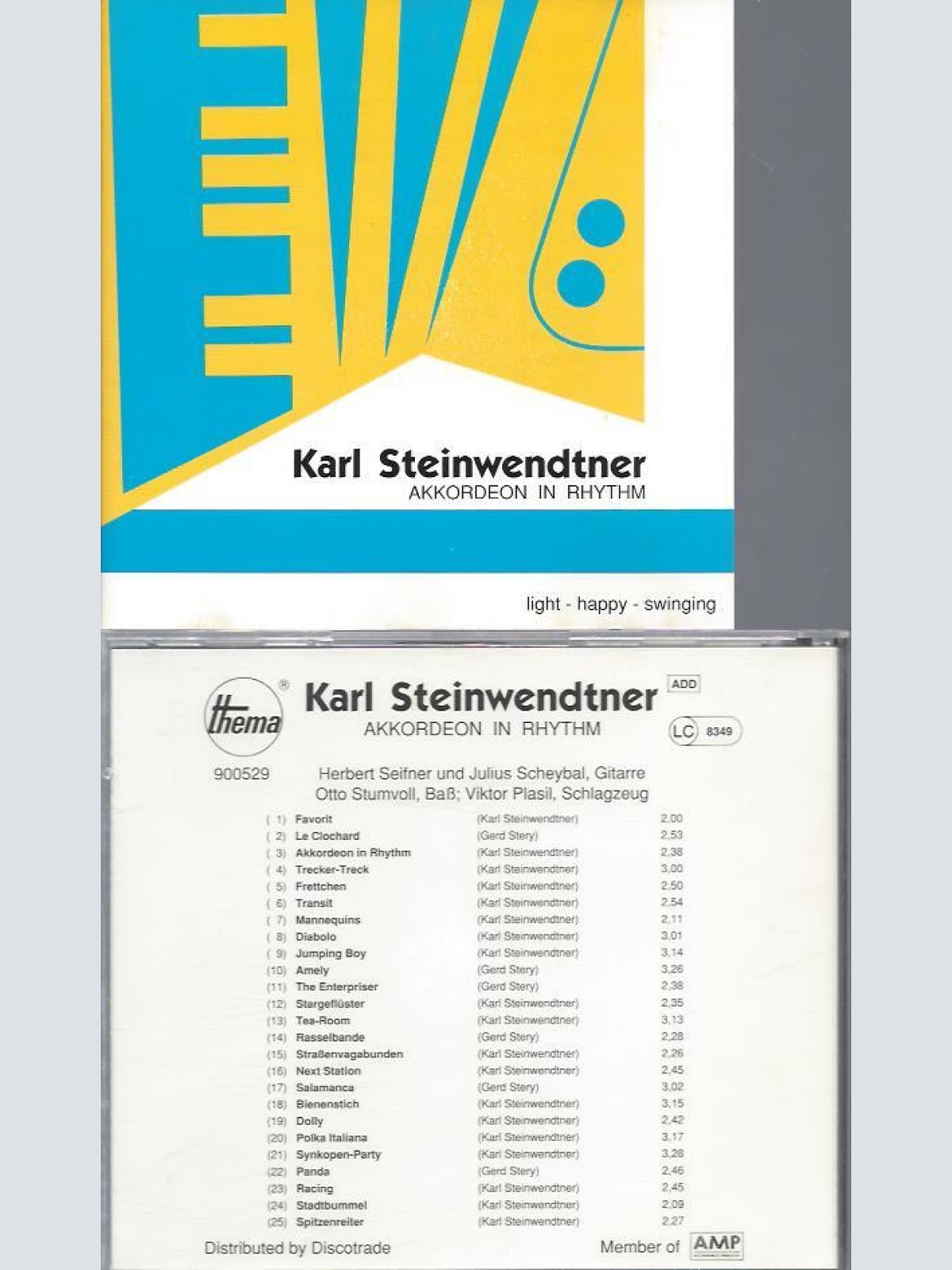CD- Karl Steinwendtner Akkordeon in Rythm