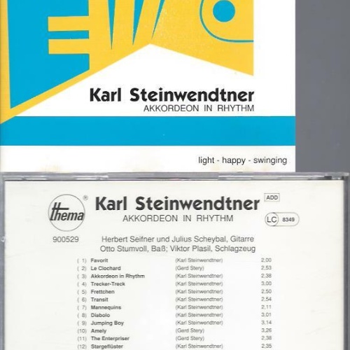 CD- Karl Steinwendtner Akkordeon in Rythm
