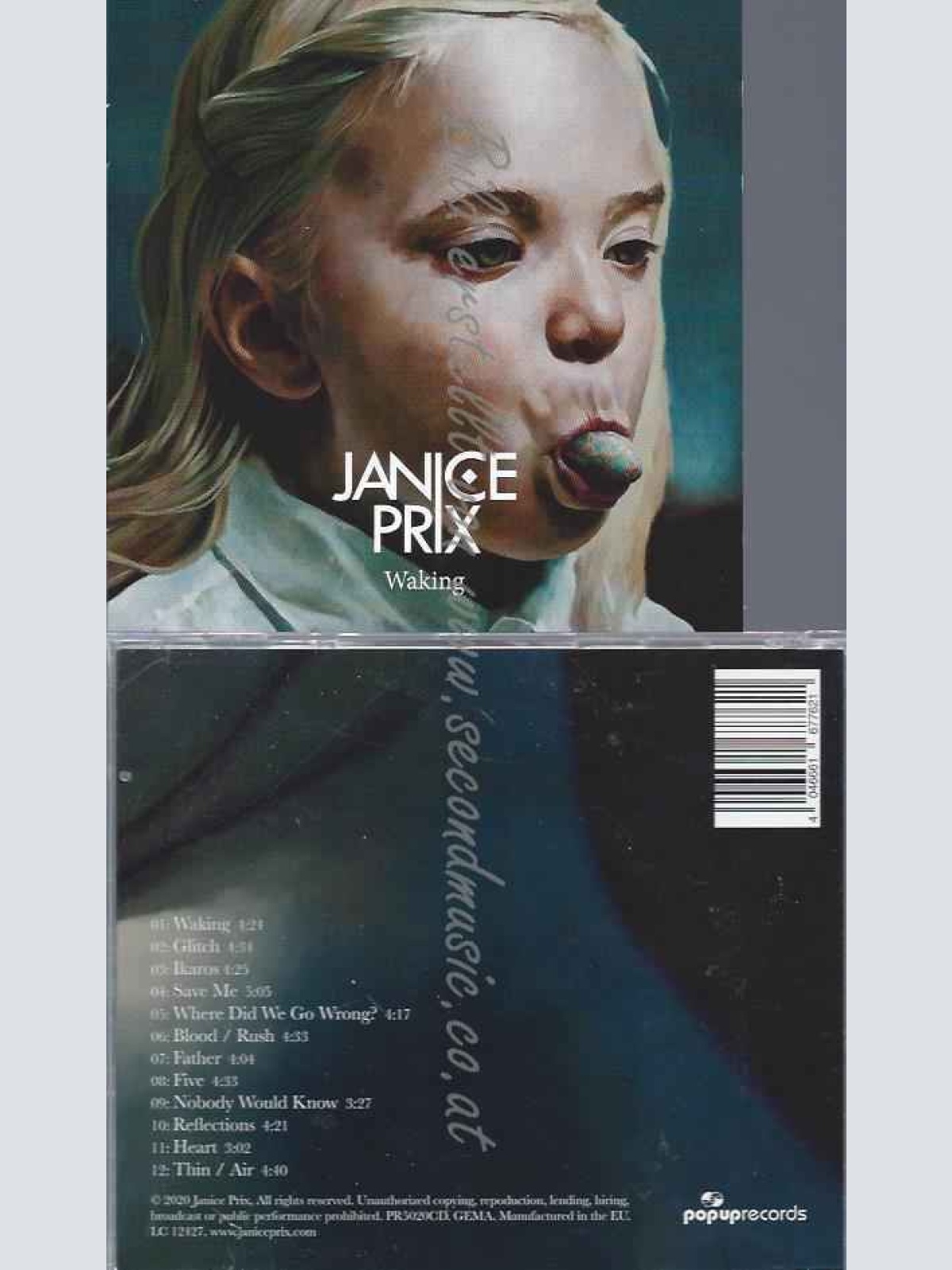 CD-    Janice Prix  Waking