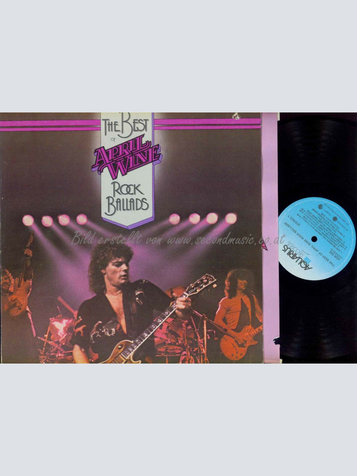 LP--  April Wine  The Best Of April Wine Rock Ballads /  Canada