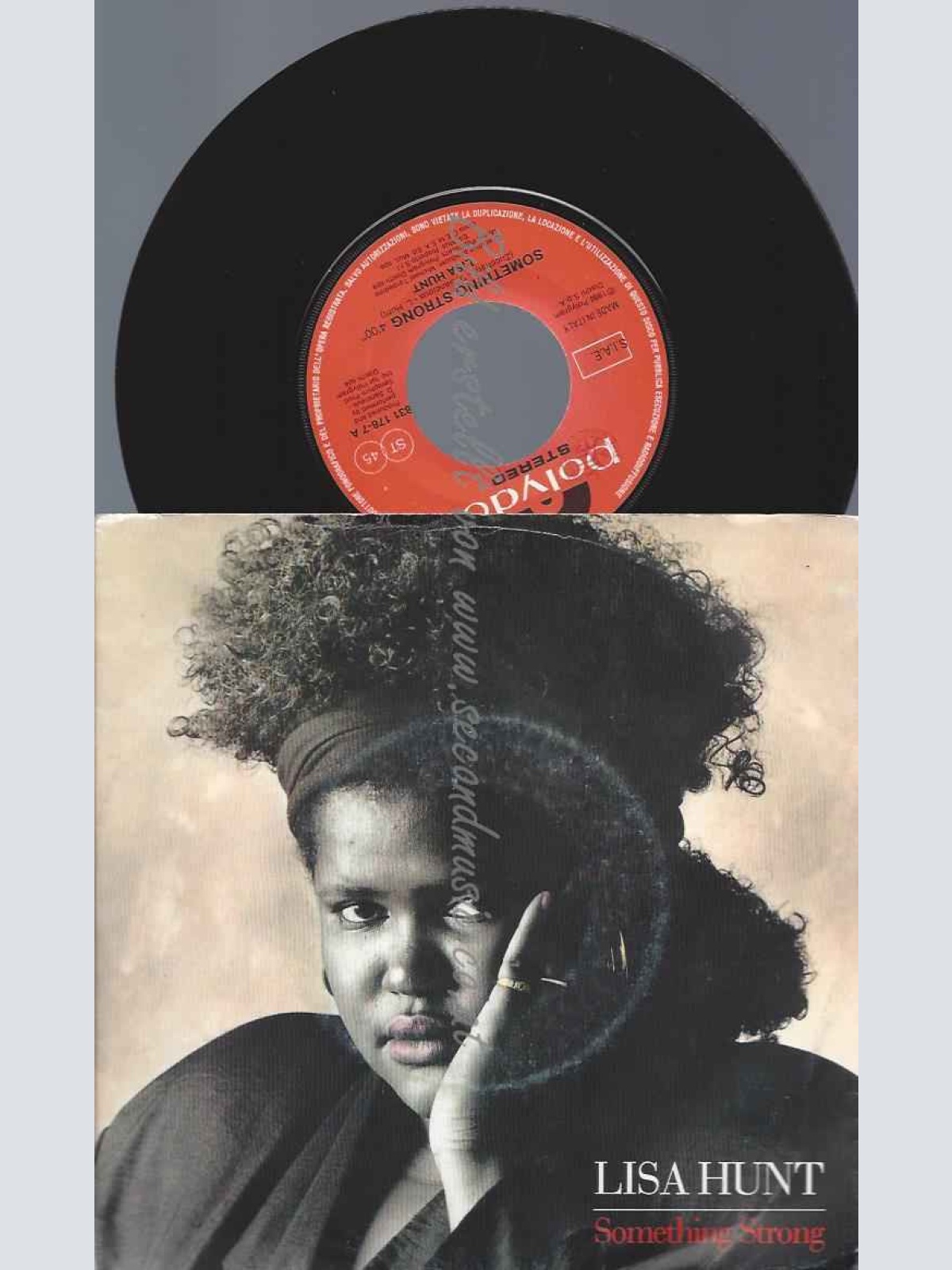 7"    Lisa Hunt – Something Strong